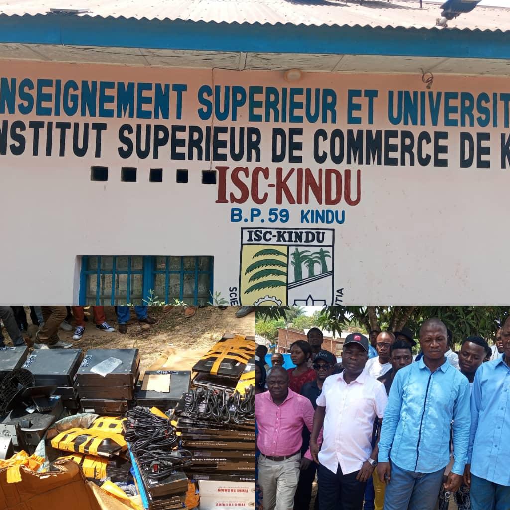 Réception des Kits informatiques à l'ISC/Kindu